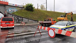 Maribor, deaktivacija bombe, policija, gasilci