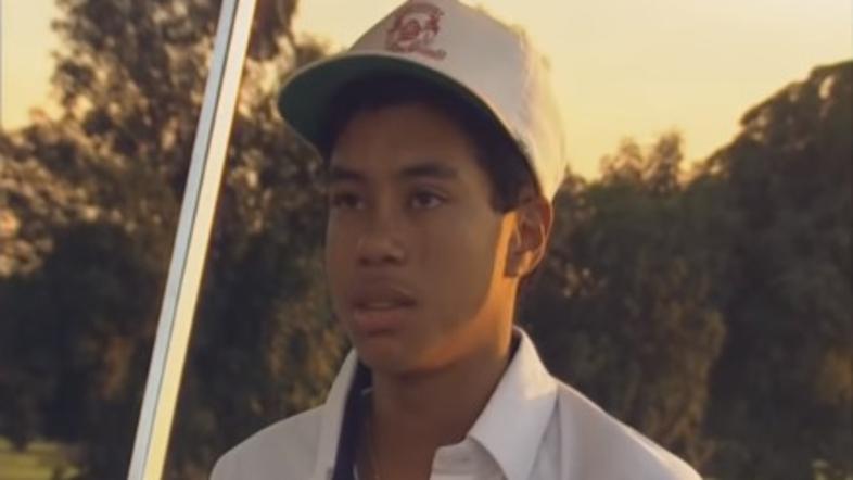 14-letni Tiger Woods