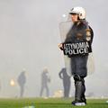 Grčija Panathinaikos Olympiacos navijači policija