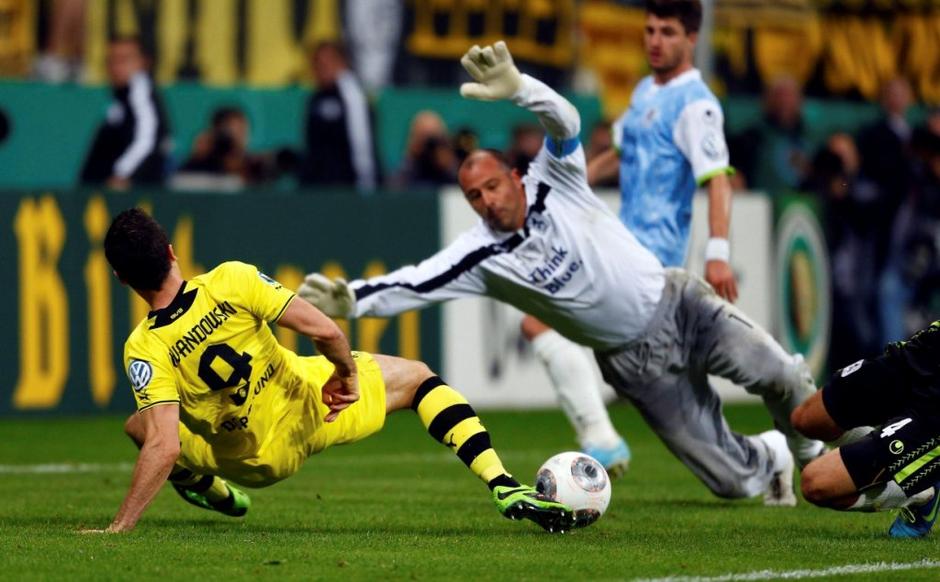 Kiraly Lewandowski 1860 München Borussia Dortmund DFB Pokal | Avtor: Reuters
