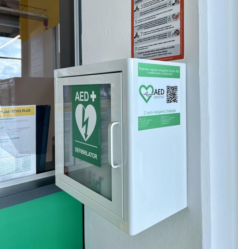 AED defibrilator | Avtor: LinkedIn