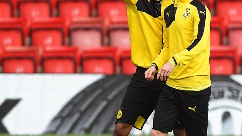 Pierre-Merick Aubameyang Marco Reus Borussia Dortmund