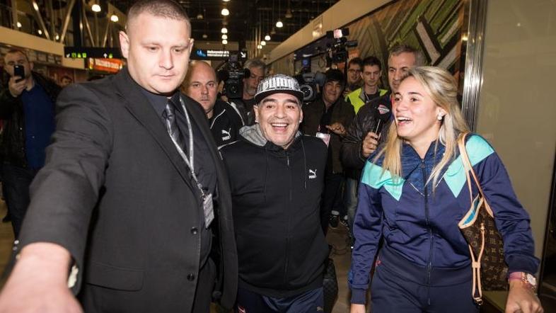 Diego Maradona v Zagrebu