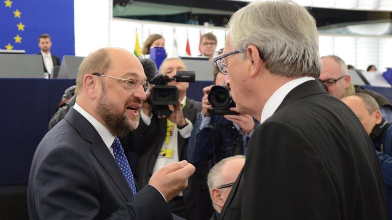 Jean Cloude Juncker, Martin Shulz