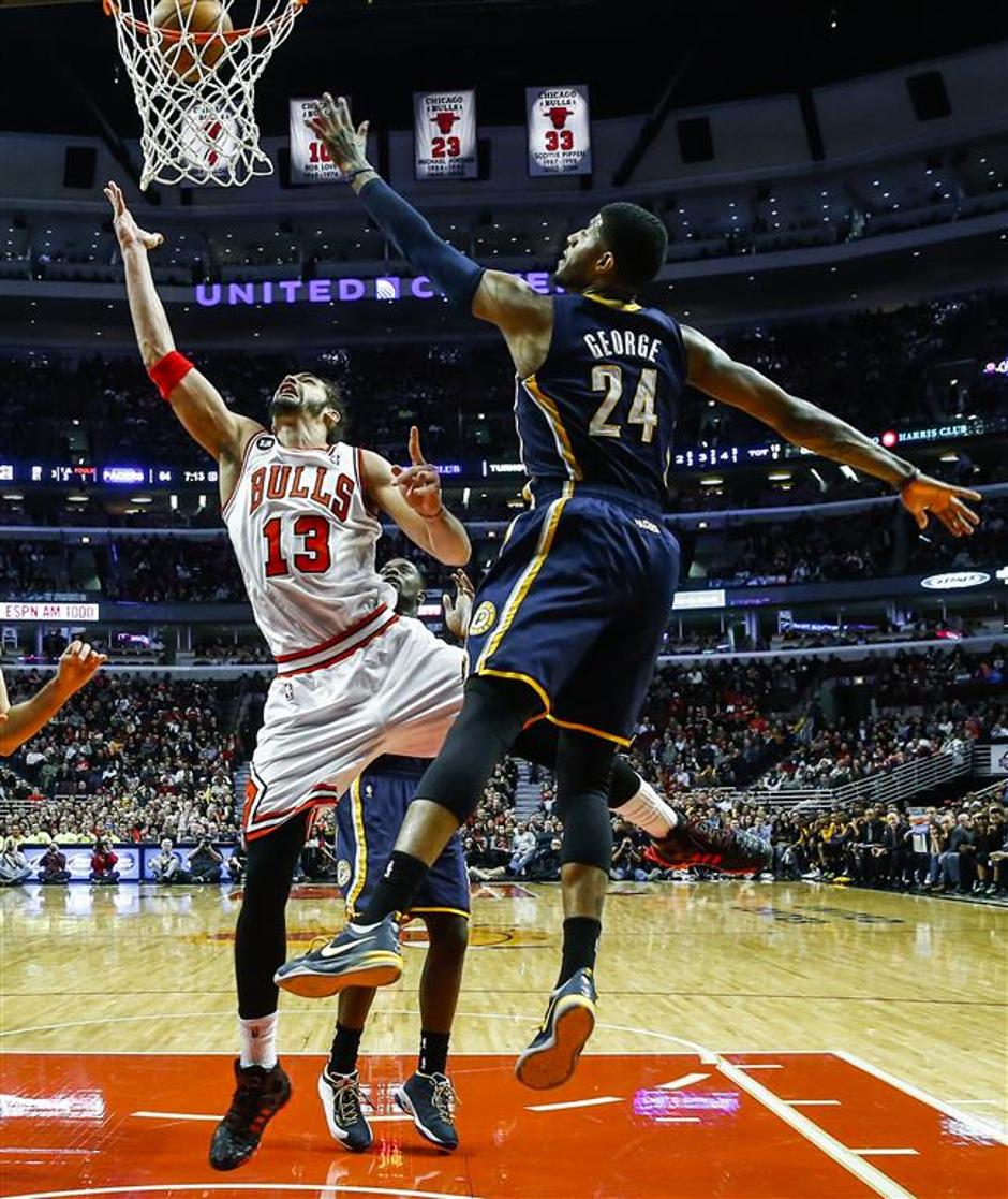Noah George Chicago Bulls Indiana Pacers liga NBA | Avtor: EPA