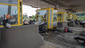 Nesreča na cestninski postaji Sveta Helena