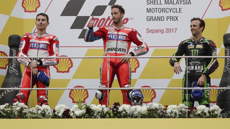 VN Malezije motoGP Andrea Dovizioso