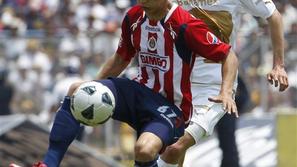 Mehičan Erick Torres Padilla je dal za člansko ekipo Chivasa šest golov. (Foto: 