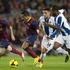 Messi Sanchez Lopez Sidnei Da Silva Barcelona Espanyol Liga BBVA Španija prvenst