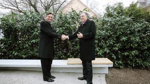 Borut Pahor in Filip Vujanović