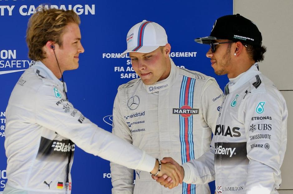 Rosberg Bottas Hamilton VN ZDA kvalifikacije | Avtor: EPA