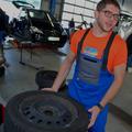 Menjava pnevmatik v Brezovici