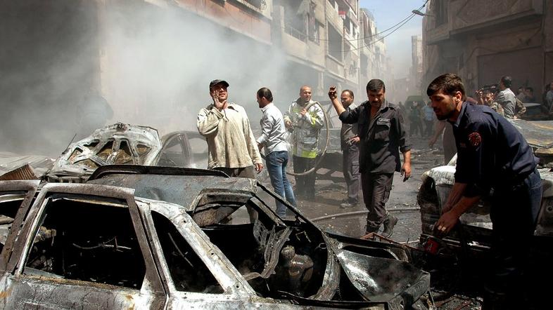 Avto bomba v Homsu