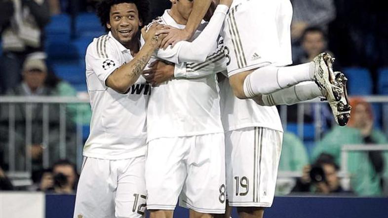 Kaka Marcelo Pepe Real Madrid Apoel Nikozija Liga prvakov četrtfinale povratna t