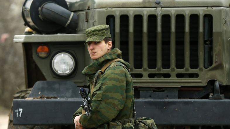 Ruski vojak v Ukrajini