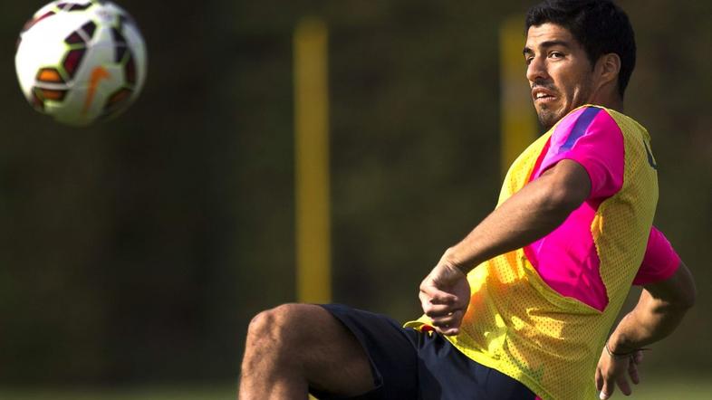 Luis Suarez Barcelona prvi trening