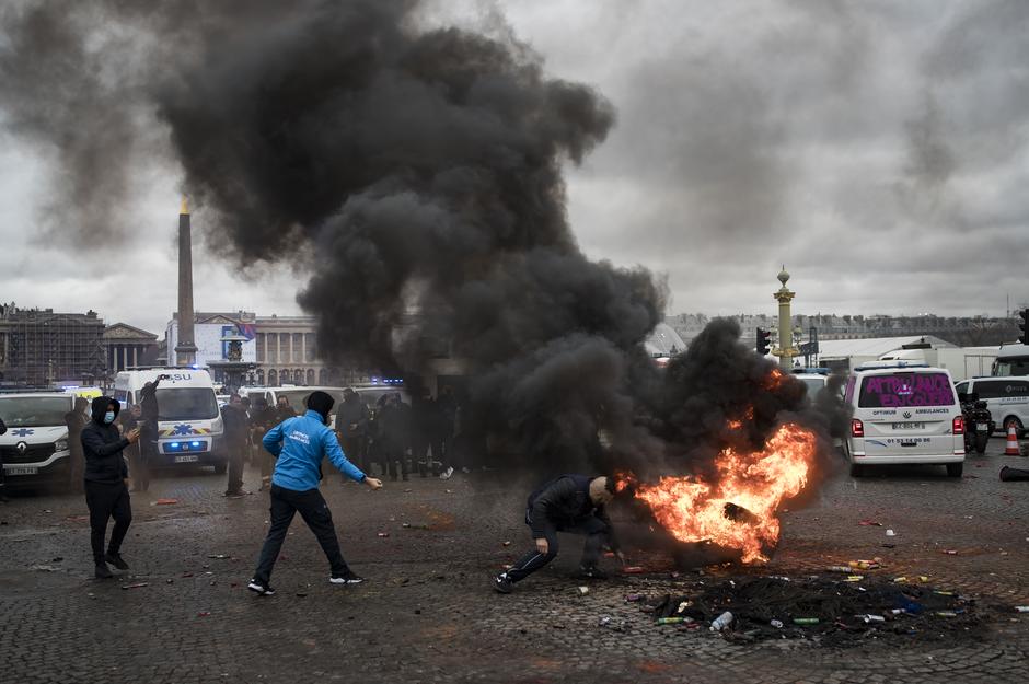Protesti v Franciji | Avtor: Epa