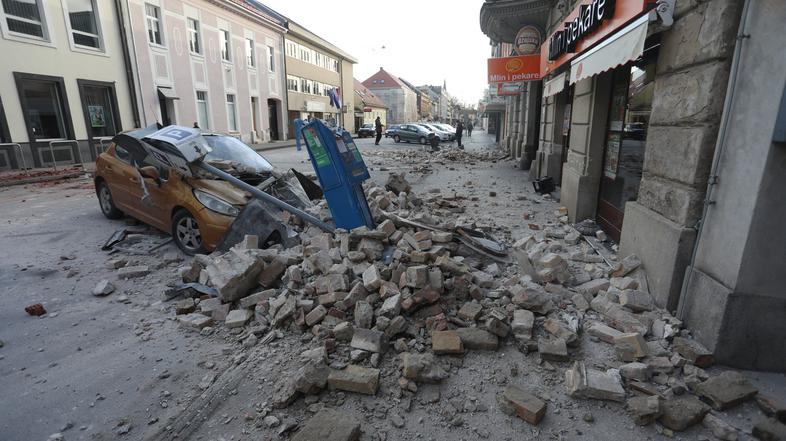 Potres Hrvaška, Sisak