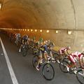 dirka po Španiji Vuelta 16. etapa Graus tunel kolesarji