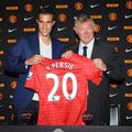Robin van Persie Manchester United predstavitev Alex Ferguson