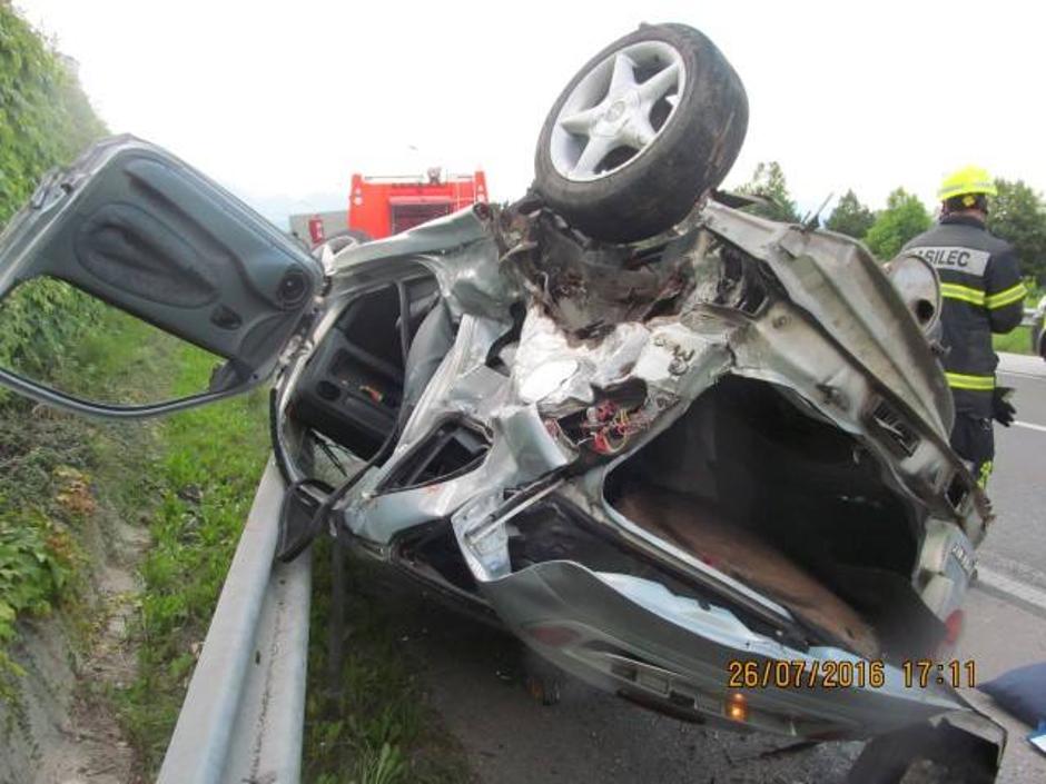 Prometna nesreča v Šoštanju | Avtor: PGD Velenje