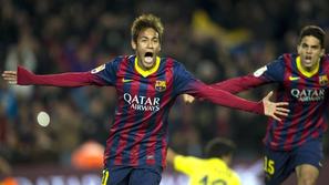 Neymar Bartra Barcelona Villarreal Liga BBVA Španija prvenstvo