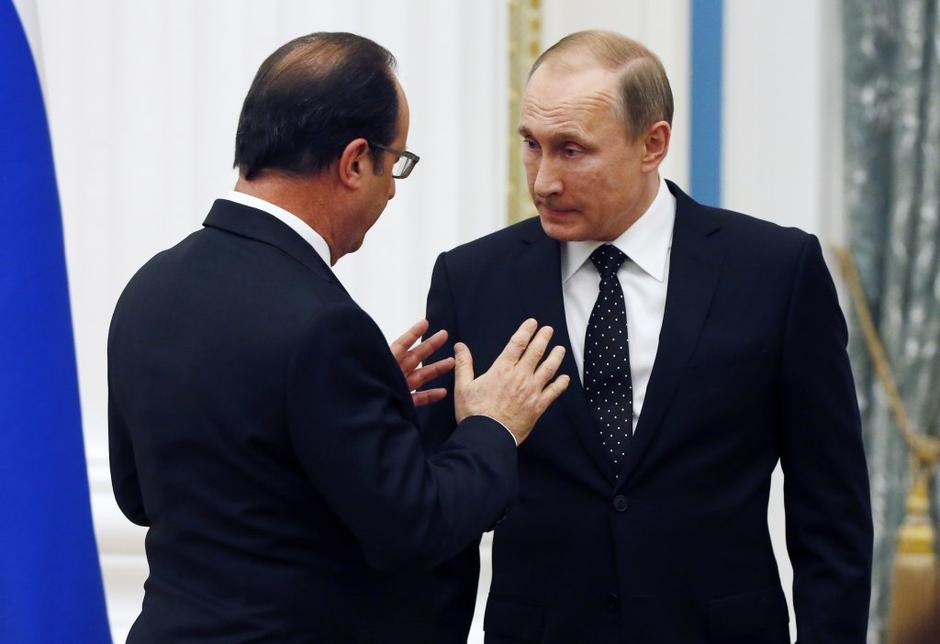 Putin in Hollande | Avtor: EPA