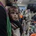 napad na bolnišnico v Gazi