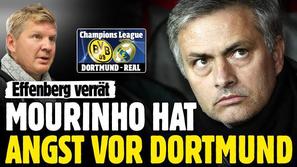 Effenberg Bayern Dortmund Real Madrid Mourinho Liga prvakov Bild strah
