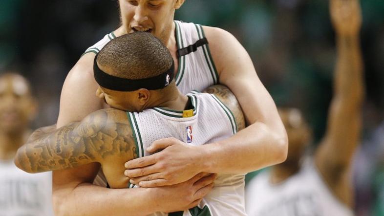 Kelly Olynyk Isaiah Thomas Boston Celtics 