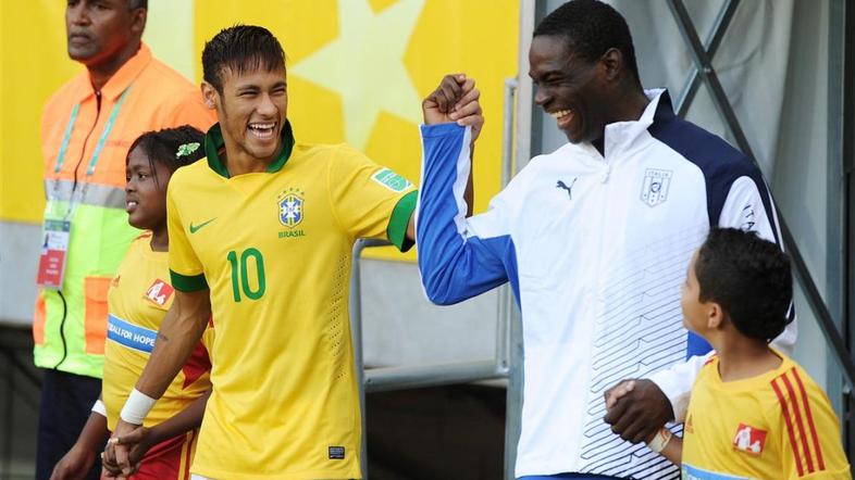 Neymar Balotelli Brazilija Italija pokal konfederacij Salvador