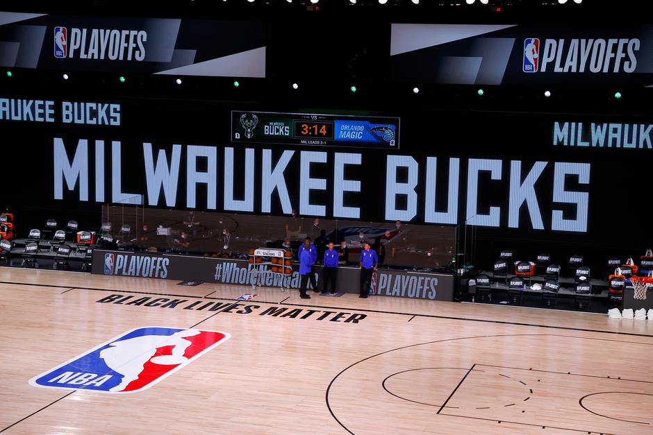 Bucks Magic bojkot NBA | Avtor: Reševalni pas/Twitter