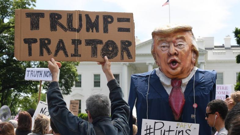 Protest proti Trumpu