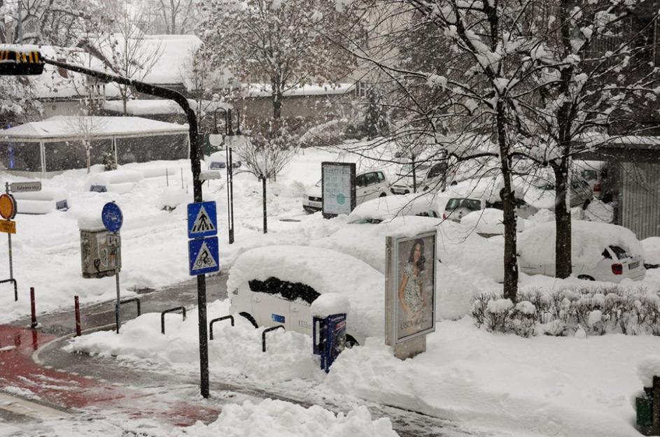 Zima v Ljubljani