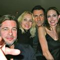 Brad Pitt, Angelina Jolie, Tanja Ribič, Branko Đurić