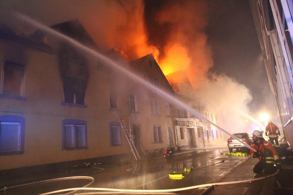 požar Nemčija Stuttgart