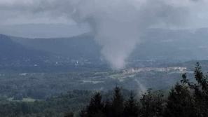 tornado pri Ilirski Bistrici