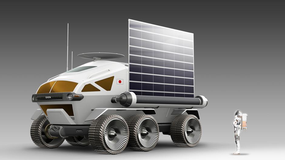 Toyotin lunarni rover | Avtor: Toyota