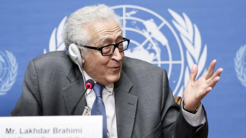 Lakhdar Brahimi Ženeva mirovni pogovori o Siriji