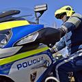 Policija motor in nova vozila znak 113 policijski motor