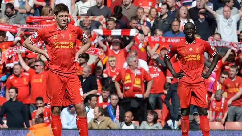 Liverpool - Chelsea Sakho tribuna Premier League Anglija liga prvenstvo