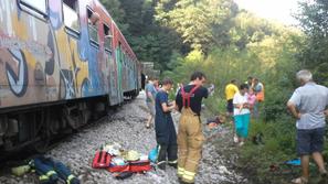 Železniška nesreča pri Tolminu