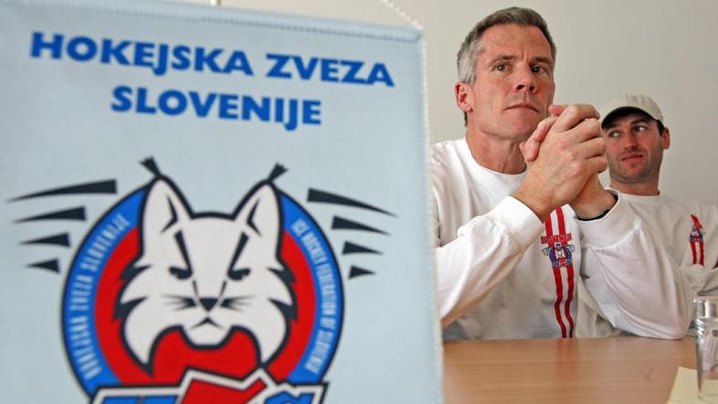 Selektor Harrington je optimističen o možnostih Slovenije. (Foto: Saša Despot)