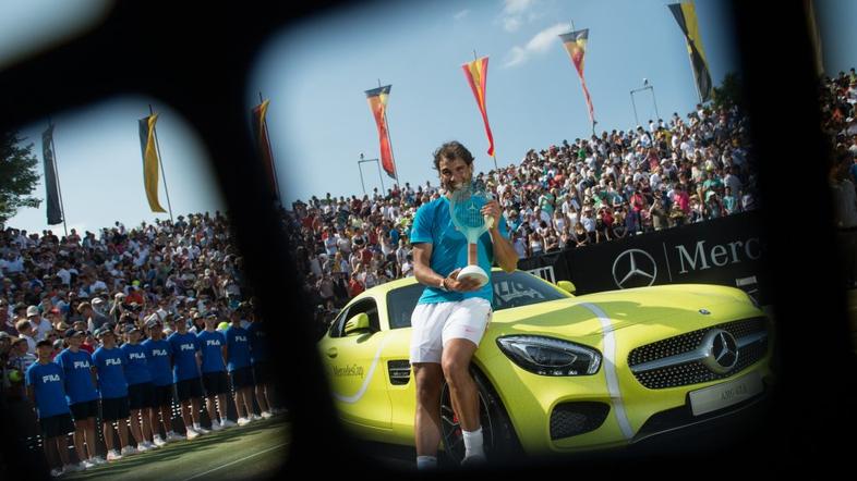 Rafael Nadal in Mercedes-AMG