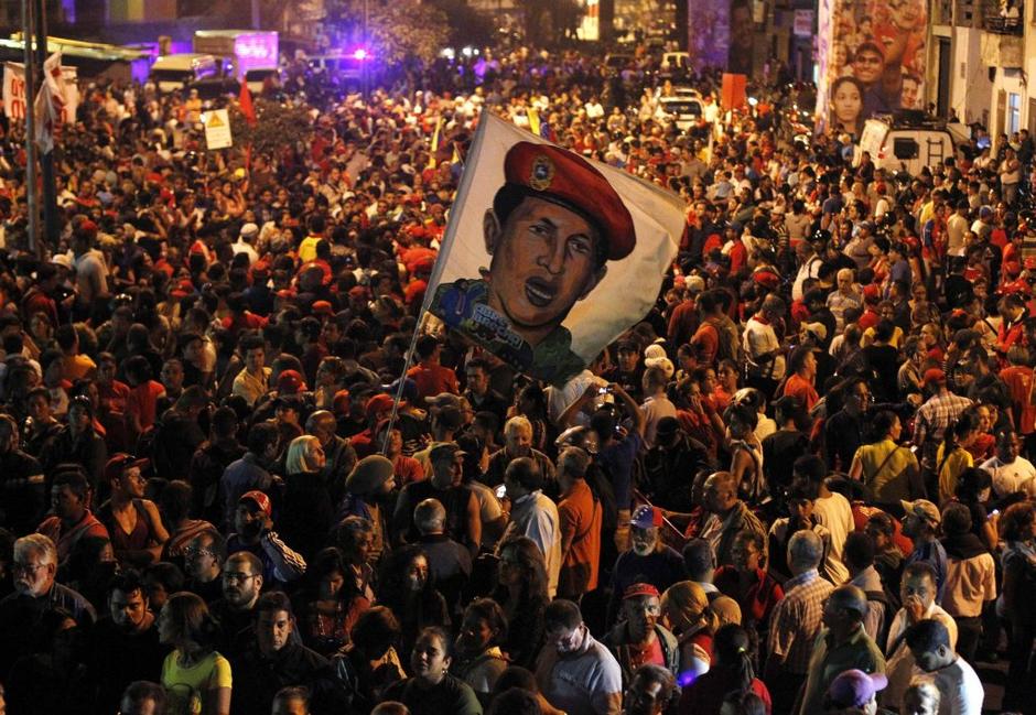 Žalovanje po smrti Huga Chaveza | Avtor: Reuters