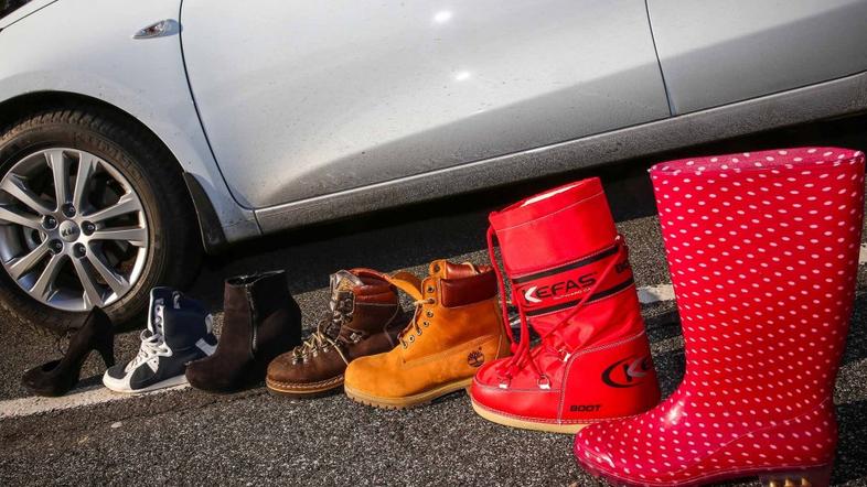 Test: Vpliv obuval na varno vožnjo