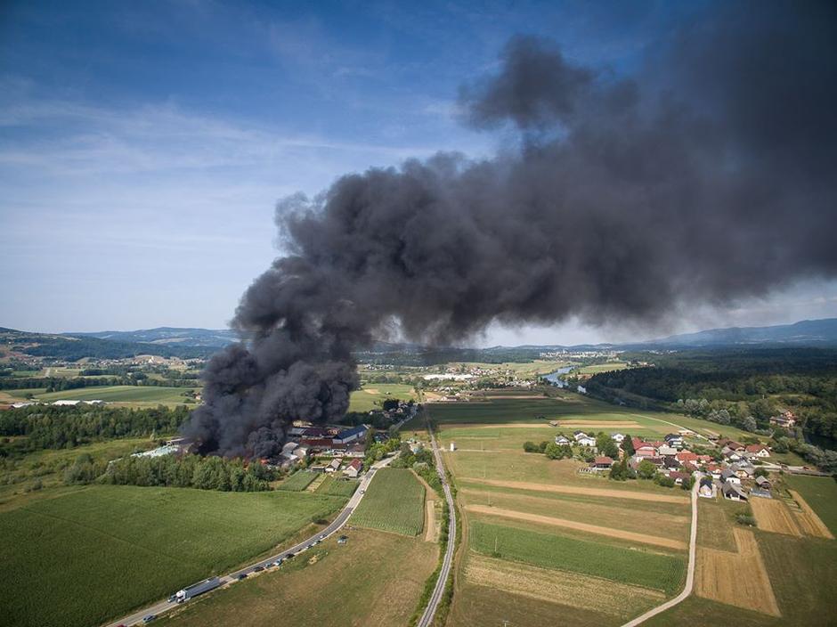 požar Straža | Avtor: Manfred von Richthofen