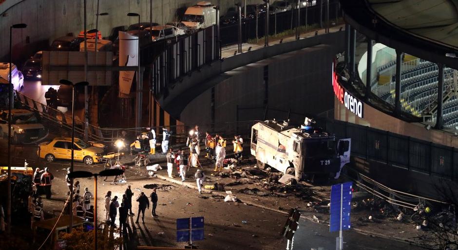 eksplozija Carigrad Vodafone Arena Beşiktaş Bursaspor | Avtor: EPA