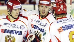 Ruski hokejisti bodo v Švici branili naslov iz Kanade.