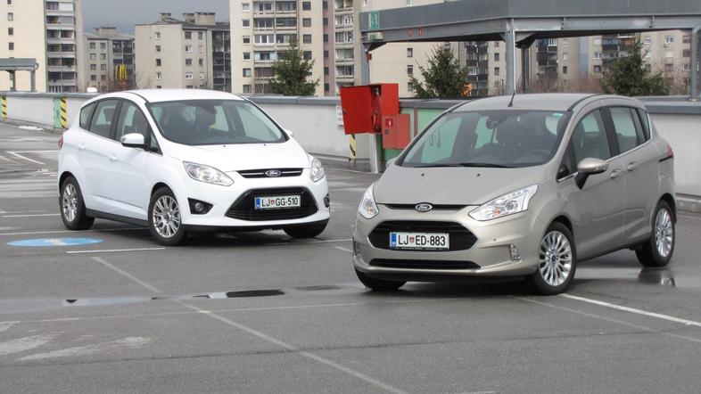 Ford C-max in B-max